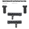 Belüfteter, ergonomischer M-LOK Vertical QD-Vordergriff, runder Griff